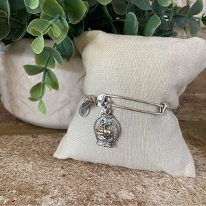 Alex and Ani | 2018 Christmas Snow Globe | Silver